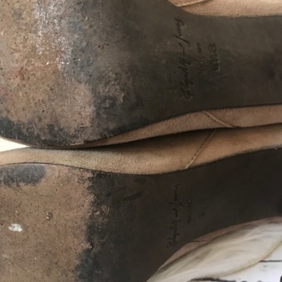 Elizabeth and James mane leather mocha boots 6.5 - Picture 8 of 8